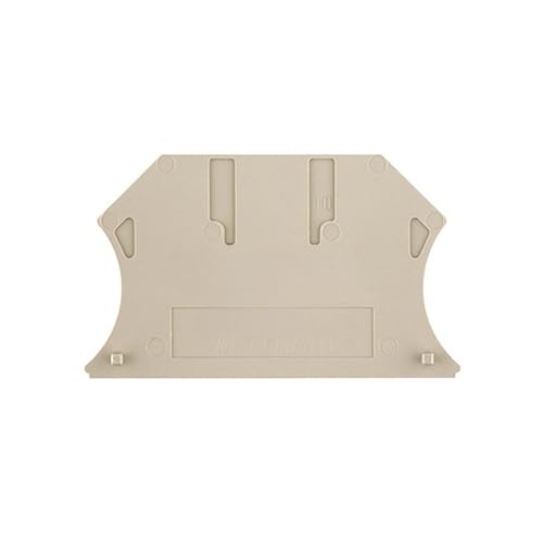 Placa de extremo WAP 2.5-10 de alta resistencia para bloque de terminales