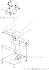 PullRite 331709 QuickConnect Trailer King Pin Wedge Hitch Fifth Wheel Accessories