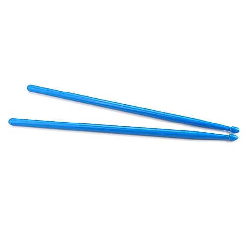 Baquetas de nylon Hemoton, 1 par, ligeras, para principiantes y profesionales, diseño de agarre suave y cómodo, para práctica e instrumentos musicales miniatura 6