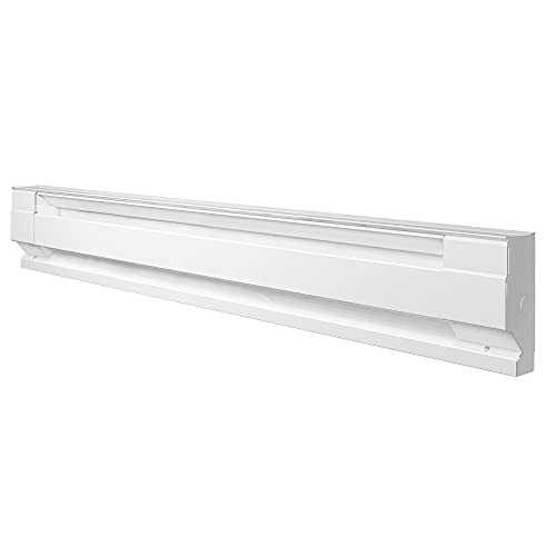 Cadet F Series 48" Electric Baseboard Heater (Model: 4F1000W, Part: 09954 ), 3415/2560 BTU, 240/208 Volt, 1000/750 Watt, White #1