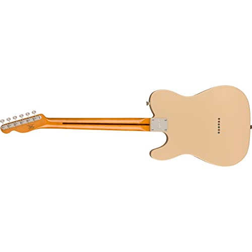 Squier FSR Classic Vibe ’60s Telecaster Thinline MN Desert Sand – Guitare Électrique - Les Beatles, Paul McCartney, John Lennon, RIngo Starr, George Harrison Squier FSR Classic Vibe '60s Telecaster Thinline MN Desert Sand - Guitare Électrique – Image 4