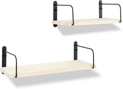 ウォールシェルフ 壁を傷つけない 壁掛け棚 賃貸 ウォールラック 石膏ボード可能 飾り棚 北欧 神棚 おしゃれ DIY 30+40cm 2個セット