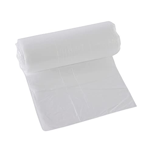 Image of Boardwalk BWK243306 High-Density Can Liner, 12-16gal, 24 inch x 33 inch, 6mic, Natural, 50 Bags per Roll (Case of 20 Rolls)