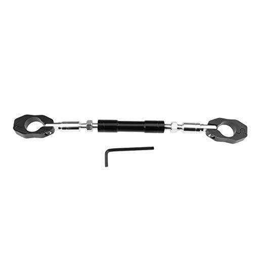 Way2gmart Bike Balance Adjustable Bar Aluminum Cross Universally Compatible Rod Handlebar Rod (BLACK)-image-38