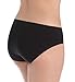 Bali Women's One U All Around Smoothing Hipster Panties, Black/White Dot, X-Large/8