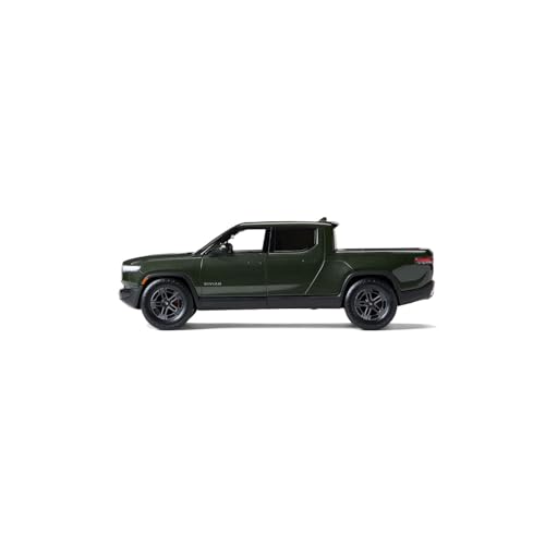 Rivian R1T a escala 1:20 verde bosque miniatura 1