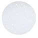 Juvale Disposable Air Fryer Liners - 10-Inch Round White 100-Pack - Perforated Parchment Paper Sheets for Dumplings, Buns & Dim Sum - Steamer Basket Liners & Air Fryer Accessories