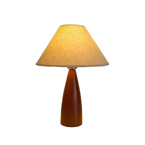 Lampe de chevet rétro en bois pour l'ambiance de la chambre