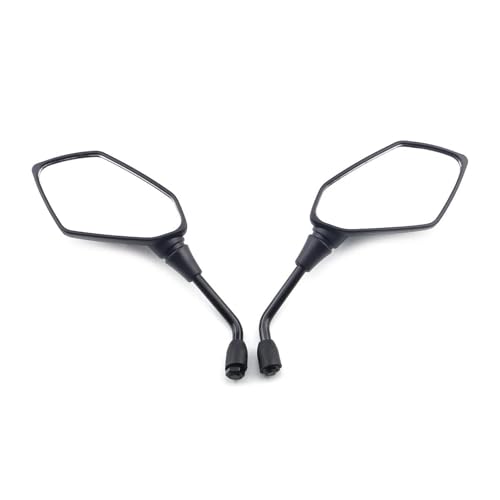 Espejos retrovisores de motocicleta acabados en negro mate para Kawasaki Z750 Z1000 03-13
