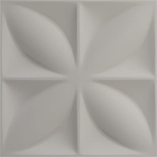 Paneles de pared termoformados de aluminio de la marca Ekena Millwork modelo WP12X12HEBAL 6