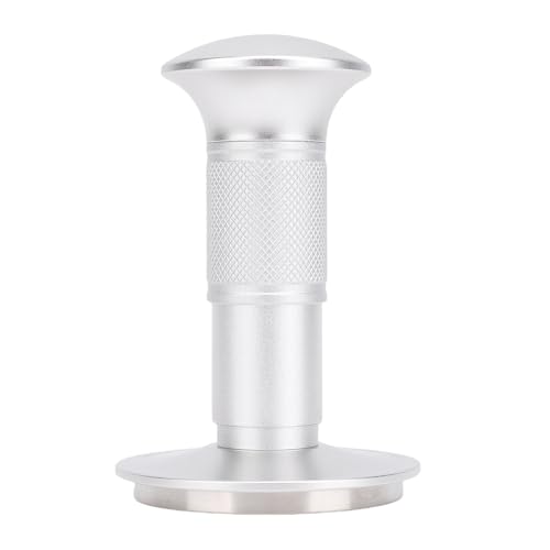 Fockety Manomissione del caffè, Manomissione Dell'espresso in Acciaio Inossidabile Manomissione a Pressione Costante Manomissione Caricata con una Presa Comoda per L'ufficio di Casa (58MM)