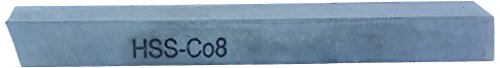 Barre d'outil carrée cobalt 5% pour affûtage personnalisé de tournage acier
