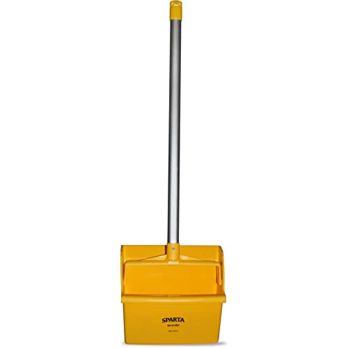 Sparta 361410Ec04 Plastic Upright, Standing, Dustpan With Locking Yoke For Home, Restaurant, Lobby, Office, 30 Inches, Yellow #TOP1
