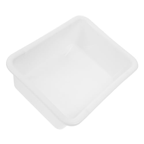 Cabilock Small Trays Storage Plate Multi-Functional Plastic Square Laboratory Tray Leak-Proof Experiment Apparatus