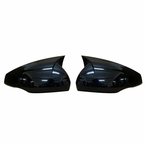 �T�C�h�~���[�V�F�� Compatible With A1 For Sportback 2019 2020 2021 2022 �ԗp�o�b�N�~���[�T�C�h�~���[�J�o�[�L���b�v �o�b�N�~���[�J�o�[(Black)