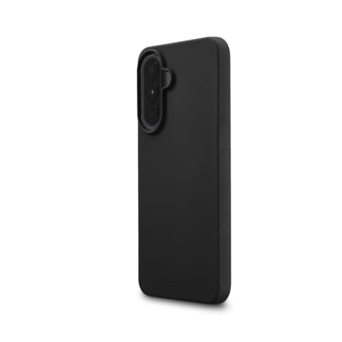 Hama Étui Samsung Galaxy A57 5G Fantastic Feel, Coque Bords Surélevés, Protection Rayures et Chocs, Intérieur Doux, Couvre Les Touches latérales, Compatible Chargement sans Fil, Noir