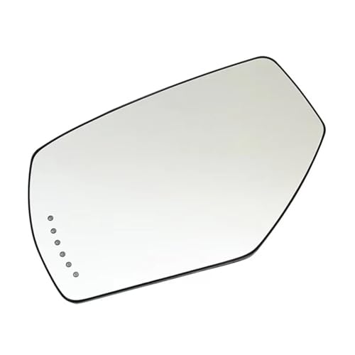 Verre de rétroviseur chauffant pour GMC Sierra 2014-2019 idéal pour remorquage et route d'hiver