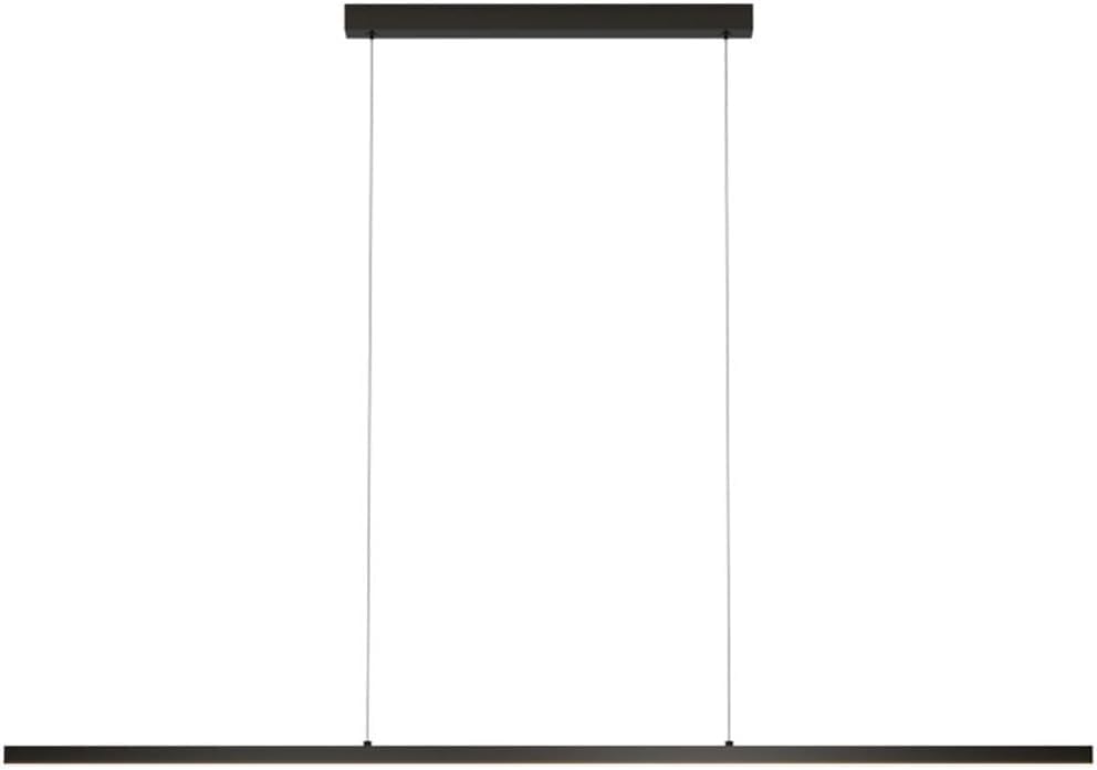 Luminaire LED intégré 3000k-6000k dimmable suspension longue bande laiton 100cm