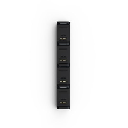 Image of Hypershell 4-Port Charging Hub for X Series Batteries, Sequential Multi-Battery Charger, USB-C PD, 65W Input, LED Battery Indicators, 70g Portable Charging Hub