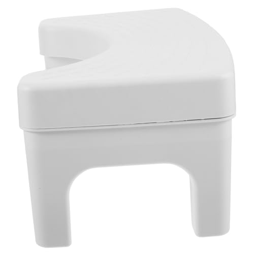 Healeved Funktioneller Toilettenhocker Aus Rutschfestem Material Stabiler Fußhocker Für Badezimmer Bequemes Sitzen Und Hygienisches Toilettentraining Für Erwachsene