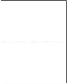 Burris Computer FormsPrint On Demand Jumbo Glossy Blank Postcards (250 sheets/500 postcards)