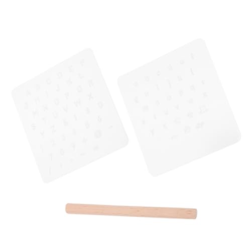 Hohopeti Leathercraft Tool Set 1 Set of Alphabet Letter Stamps for Printing on Leather Paper Rubber for Home Use