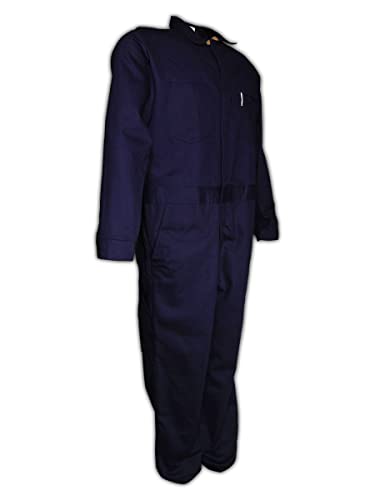 Magid Safety 3540NVS A.R.C. NFPA 70E Standard Coveralls, Small, Navy