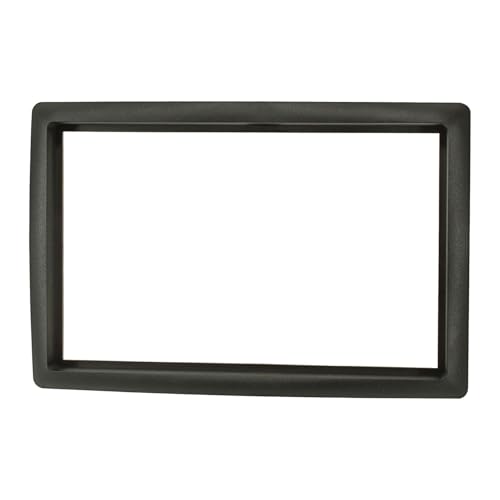 tomzz Audio 2445-035 Panel de Radio Doble DIN Compatible con Renault Megane II Scenic II 2002-2009 Negro