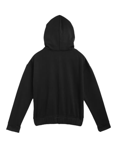 Image of Alano Unisex-Child Wool Blend Comfortable and Stylish Hooded Full Sleeve Lightweight Sweatshirt