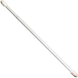 Visillo Extensible RIEL CHYC 5431260 Portavisillos Extensible Oval Blanco 60-80 cm. (2 Piezas)