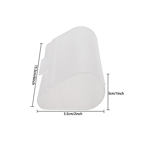 Image of 6 Pieces Plastic Glasses Case, Portable Translucent Eyeglasses Case, Spectacle Case, Eyewear Protector Box, Sunglasses Protector for Students, Kids, Travel Size, (XCSDCAD15663)