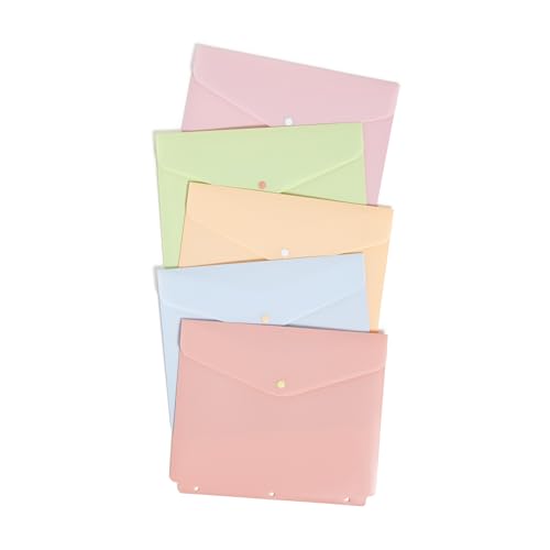 Carpeta U Brands de 3 anillas con cubierta plástica resistente tamaño 27,9 x 23,4 cm 6
