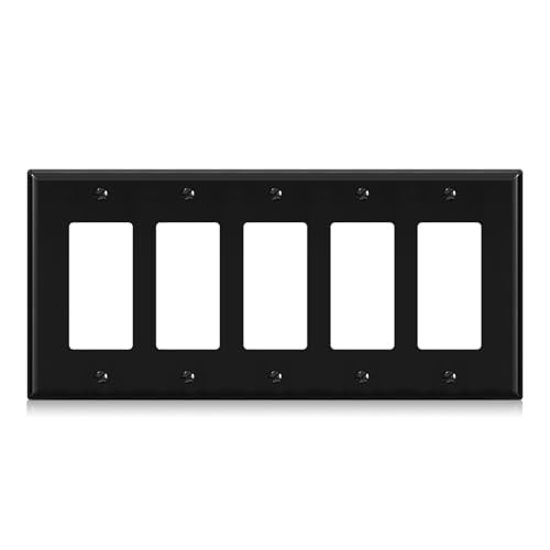 Plaque murale 5 gangs : la solution aux fissures et fixations fragiles