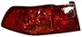 TYC Left Tail Light Assembly Compatible with 2000-2001 Toyota Camry