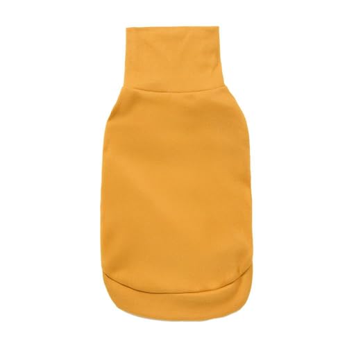カインズ(CAINZ) ハイネックカットソー イエロー SSサイズ ペット服(犬の服)