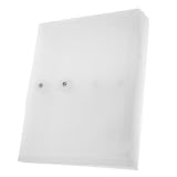 DOITOOL 12 Stück Umschlagordner aktenmappe aktenordner aufbewahrungstasche Ablageordner wiederverwendbar dokumentieren Taschen Dateiordner löschen Quittungs-Organizer-Tasche Transparent