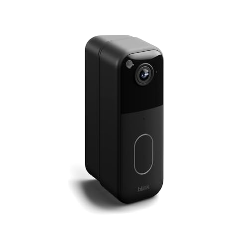 All-new Blink Video Doorbell Corner Mount – Black - Detailed View
