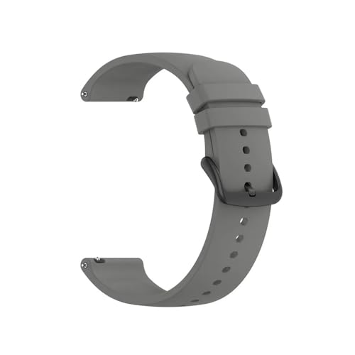 SRMVRNKNNK Fit For Garmin Venu 3�o���h�Ή��V���R���X�g���b�v�AFit For Forerunner 265 255 245 165�~���[�W�b�N�u���X���b�g�Ή�(Gray,20mm)