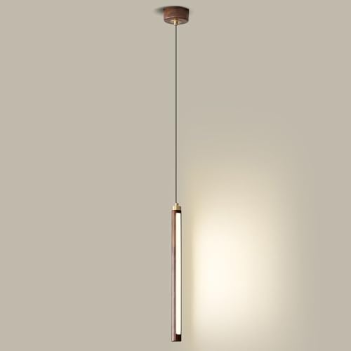 Lámpara lineal H3TF5J para iluminar mesas largas y techos altos oscuros