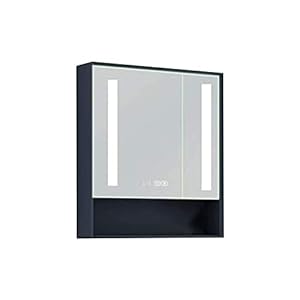 ROLTIN Bathroom Mirror Cabinet, Light Luxury, Separate Bathroom Mirror with Shelf, Wall- Mounted Storage Integrated Smart Mirror Cabinet