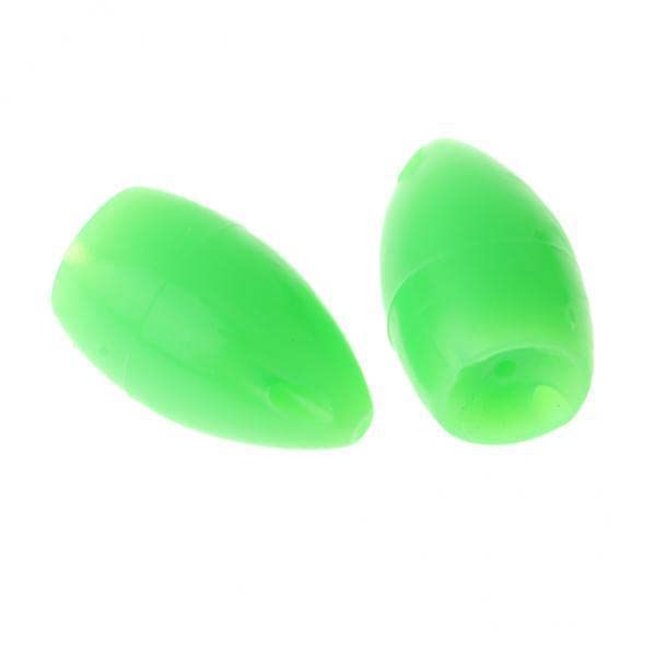 ATORSE 10x2 Pieces Floating Sbirolino Spirolino Bombarda Trout Pose Floats Green 3.3g- Sporting Goods- Fishing- Terminal Tackle- Floats & Bobbers-image-24