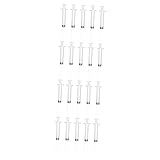 Anneome 30pcs Push Tubes for Medication Versatile for Rectal and Use Easy Use Boosters White Color
