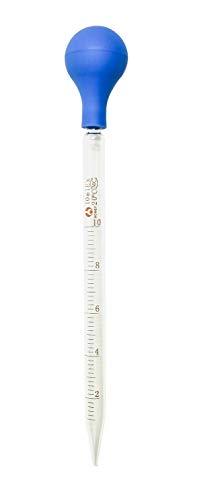 Glass Graduated Medicine Dropper Pipettes Lab Dropper Liquid Essential Oil Transfer With Rubber Cap And Scale (10Ml) #TOP15