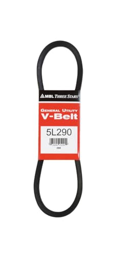 MBL MBL 5L290 (3290) Fractional Horsepower V-Belt, 5L Section, 21/32" Width, 3/8" Height, 29' Length, Rubber Deal
