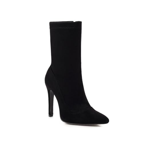 Bottines bout pointu talon aiguille au design haut de gamme