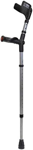 Walk Easy Forearm Crutches w/Half Cuff Anatomic Grip Model 496 (Pair) (Midnight Blue)
