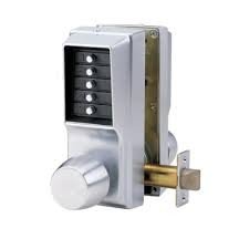 Kaba Simplex EE1011/EE1011-26D-41 Knob Mechanical Pushbutton Lock Both Egress No Key Override