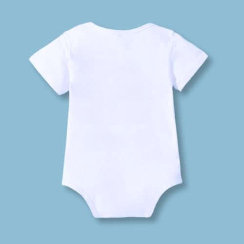 Image of Knitroot Monthly Birthday Teddy Special, Newborn Baby Half Sleeve Unisex Romper, Onesies, Sleepsuit, Body Suit, Envelope Neck, 1 to 12 Months Print, 0-12 Months, Infant Cloth for Boys & Girls