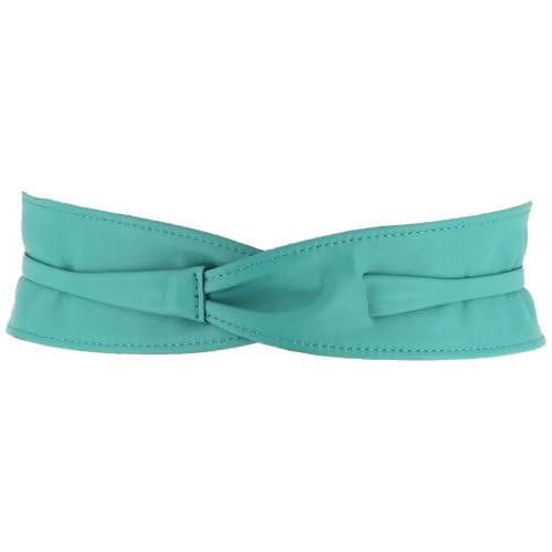 Image of FASHIONGEN - Woman Italian leather Obi belt, CASSIANE