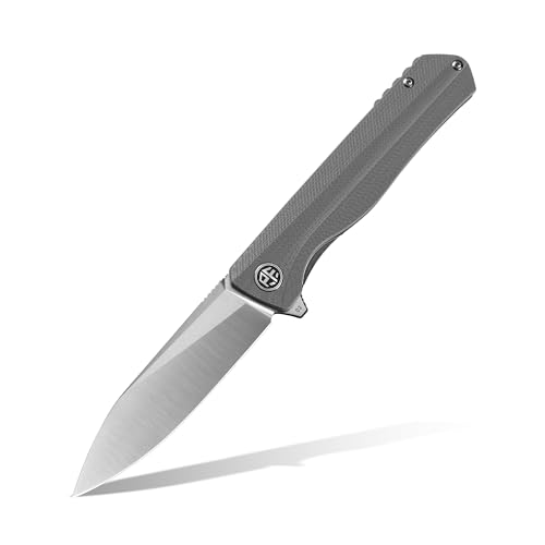Image of Petrified fish PF818 3.54 inch D2 Steel Satin Blade Pocket Folding knife